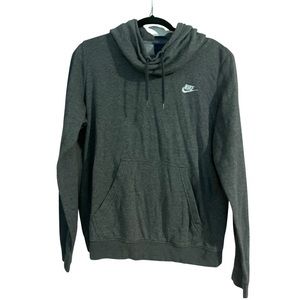 NIKE Gray Pull over Hoodie